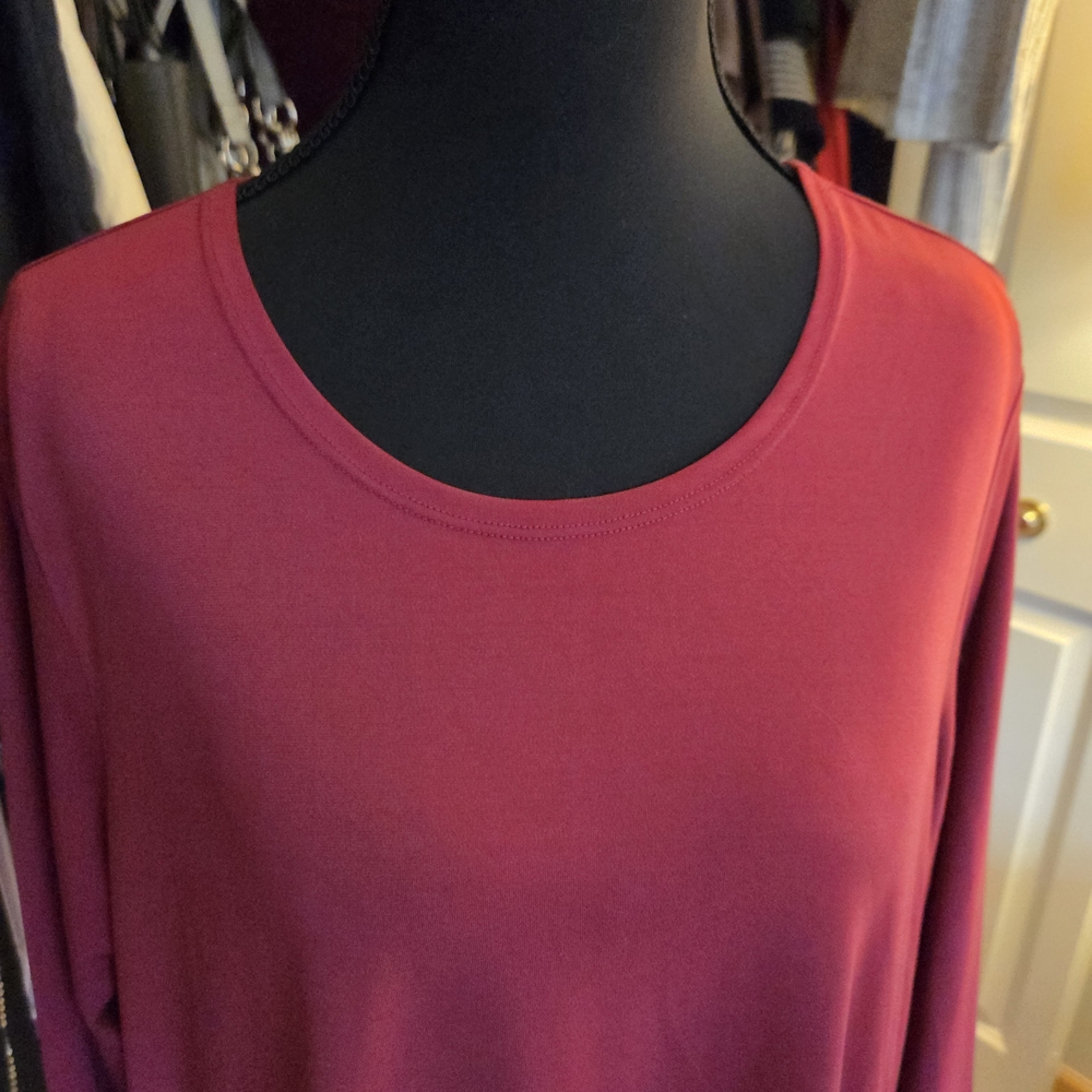 Chic Berry Midi Xmas Dress w/ Packets*